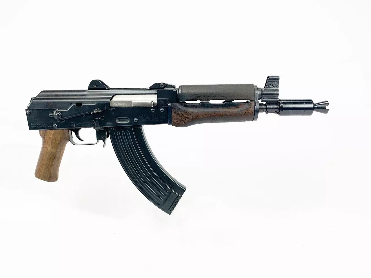 Zastava ZPAP92 Alpha AK-47 Pistol W/Booster 7.62 x 39 10″ Barrel Wood Hand Guard and Grip, 30rd Mag