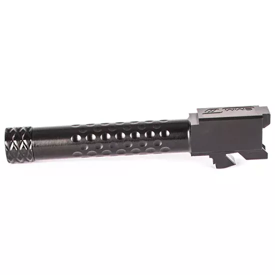 ZEV BBL-19-D.S-DLC G19 BRL DIMPLED BLK THREADED