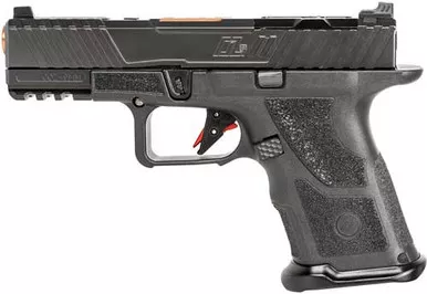 ZEV Technologies OZ9c Elite Hyper-Comp 9mm Pistol 10rd Magazine Black/Bronze