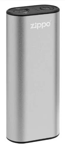 Zippo HeatBank 6 Silver Portable Rechargeable Hand Warmer